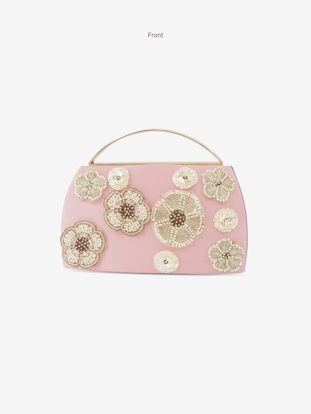 Whispering Fluer - Pink Box Clutch