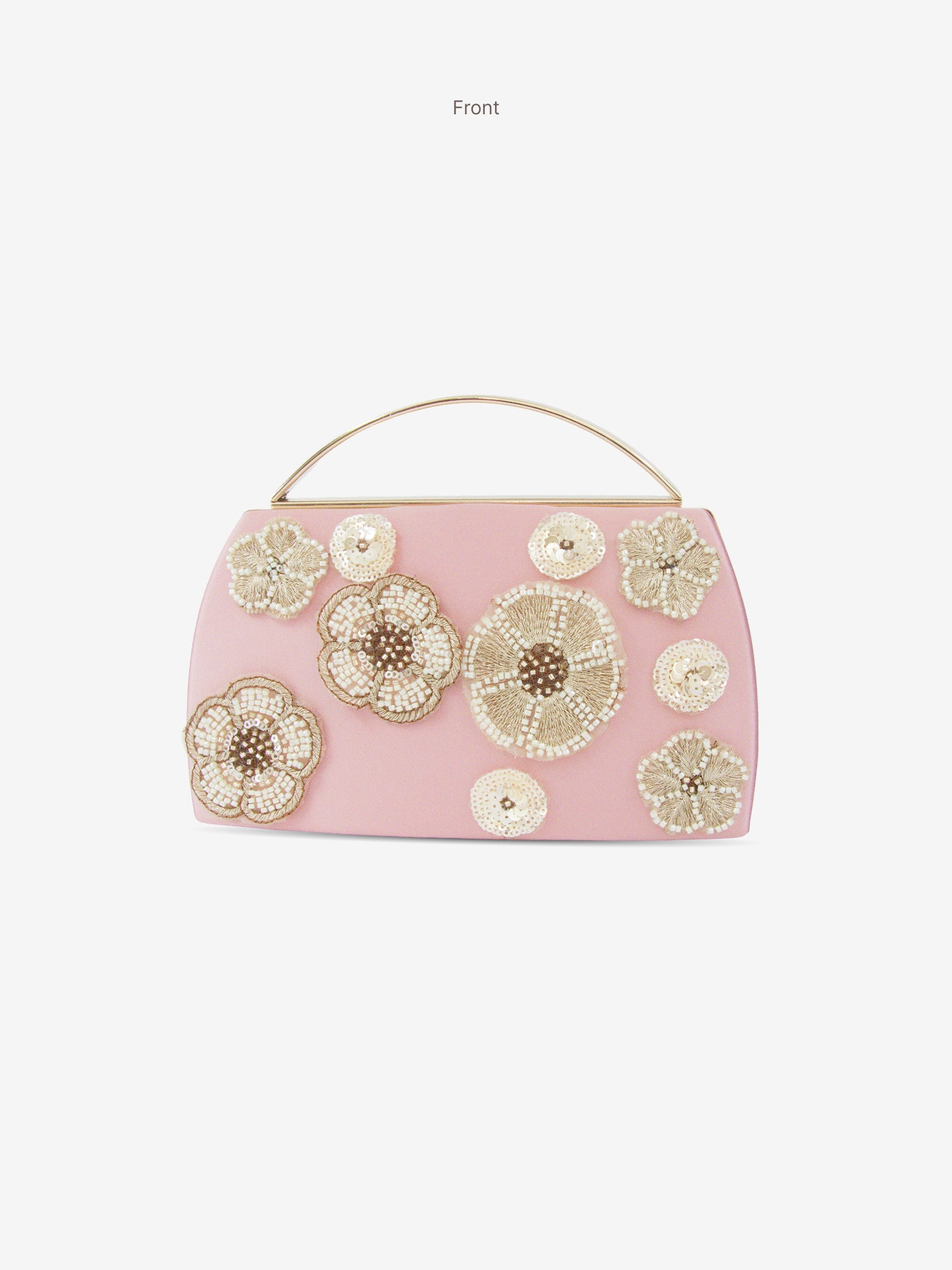 Whispering Fluer - Pink Box Clutch