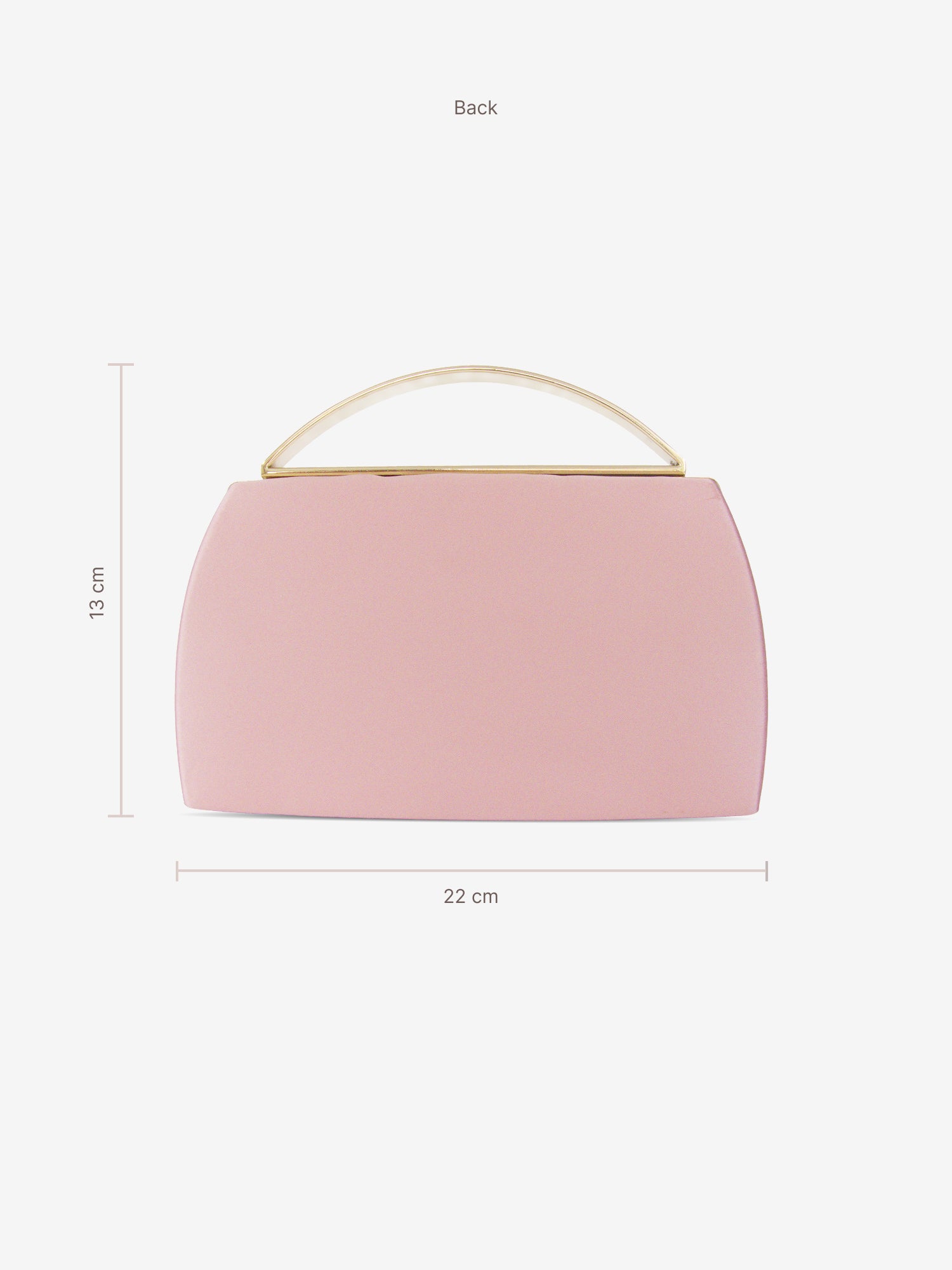 Whispering Fluer - Pink Box Clutch