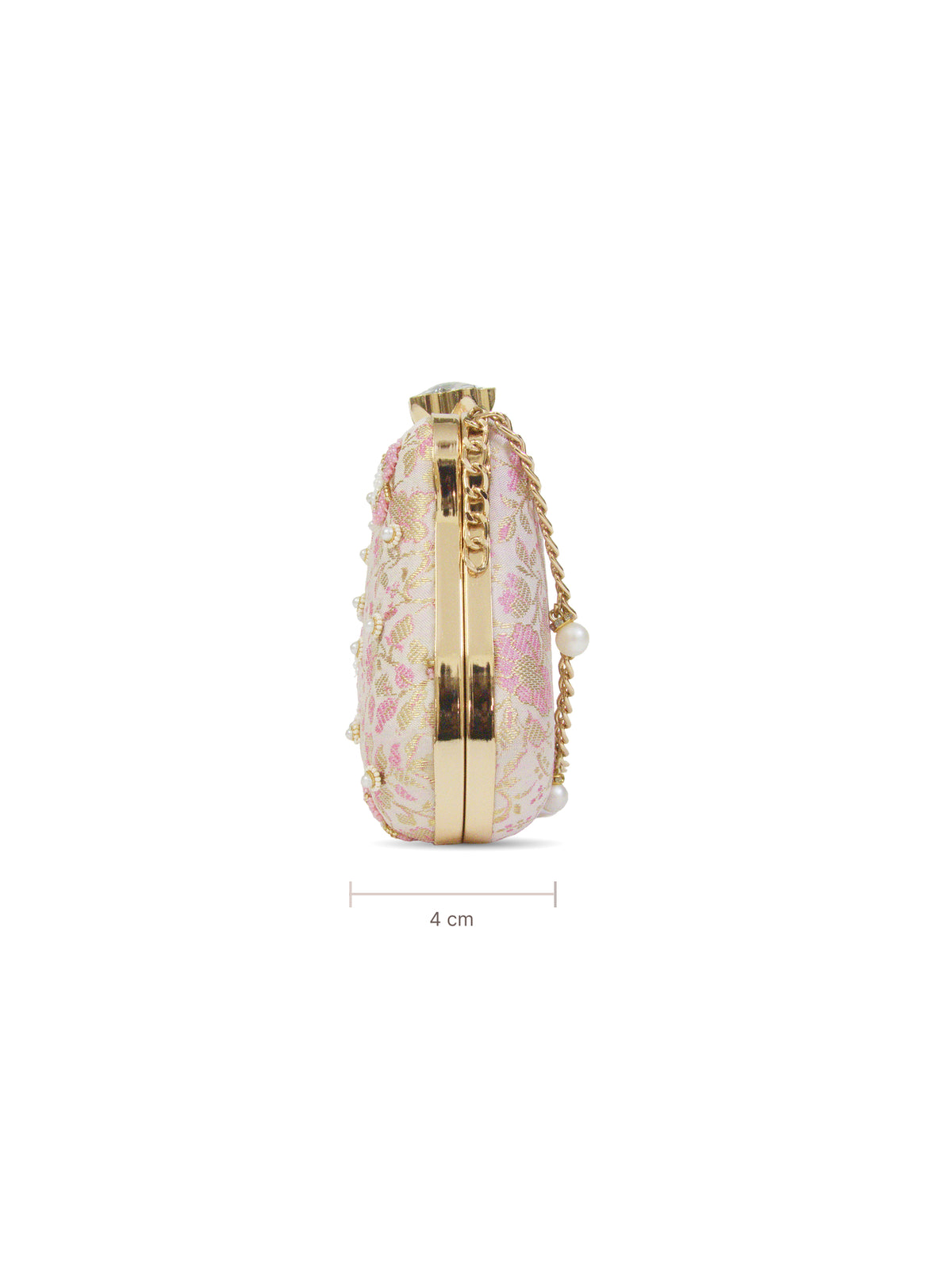 Blush Fleur Party Clutch