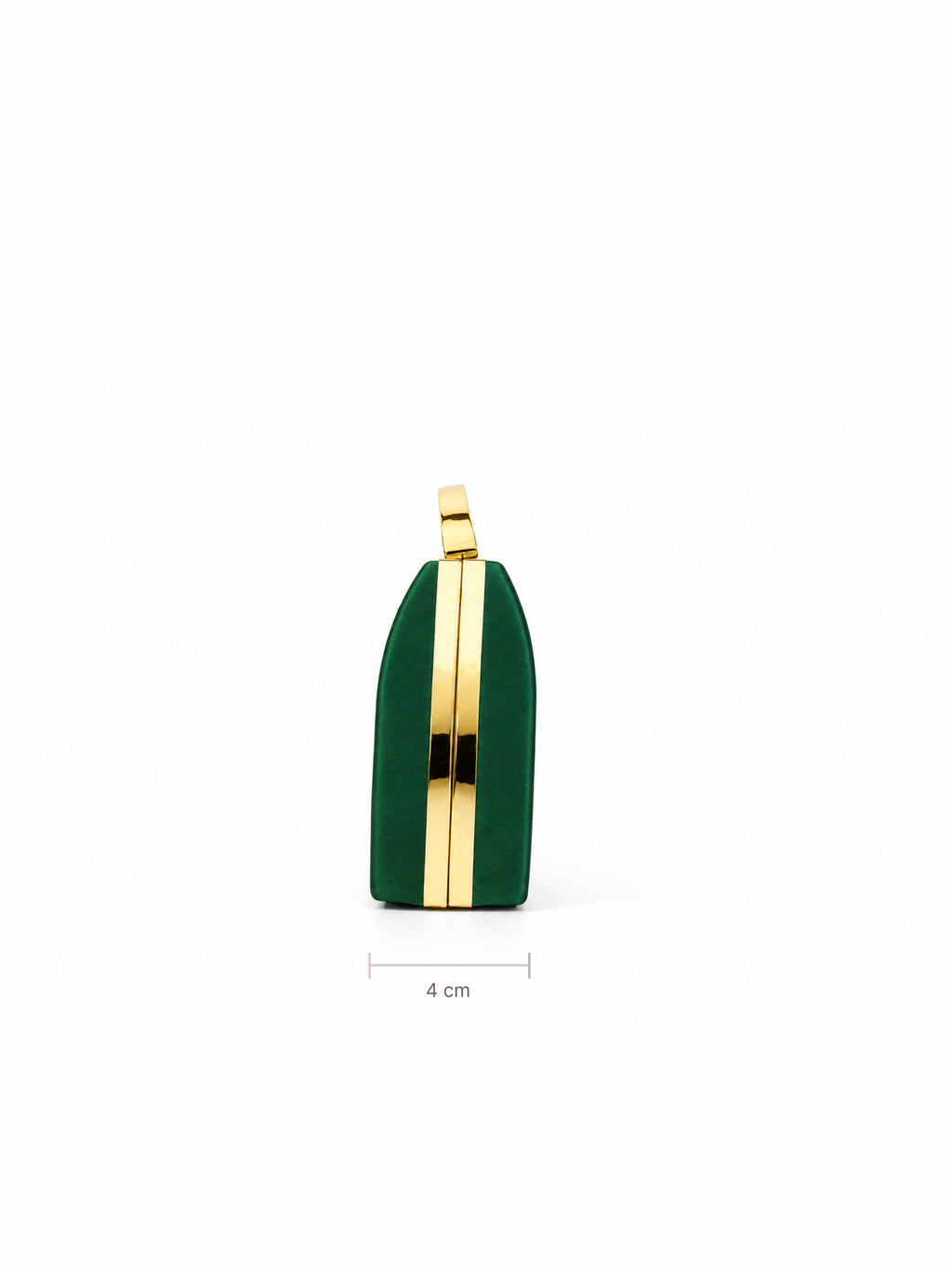 Emerald Aurora -Box Clutch