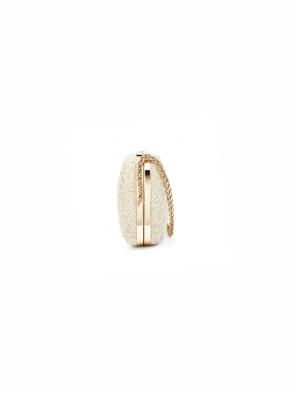 Ivory Fleur Clutch