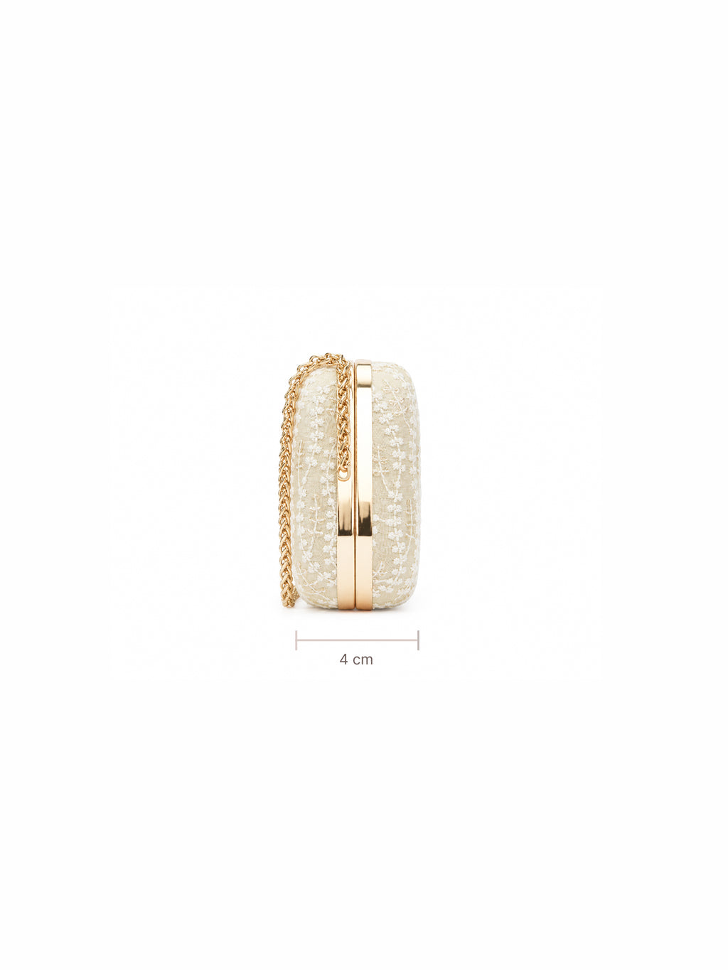 Ivory Vine Clutch