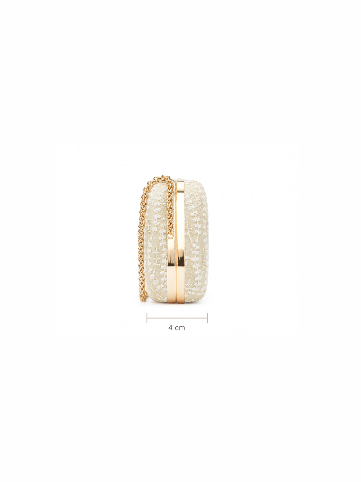 Ivory Vine Clutch