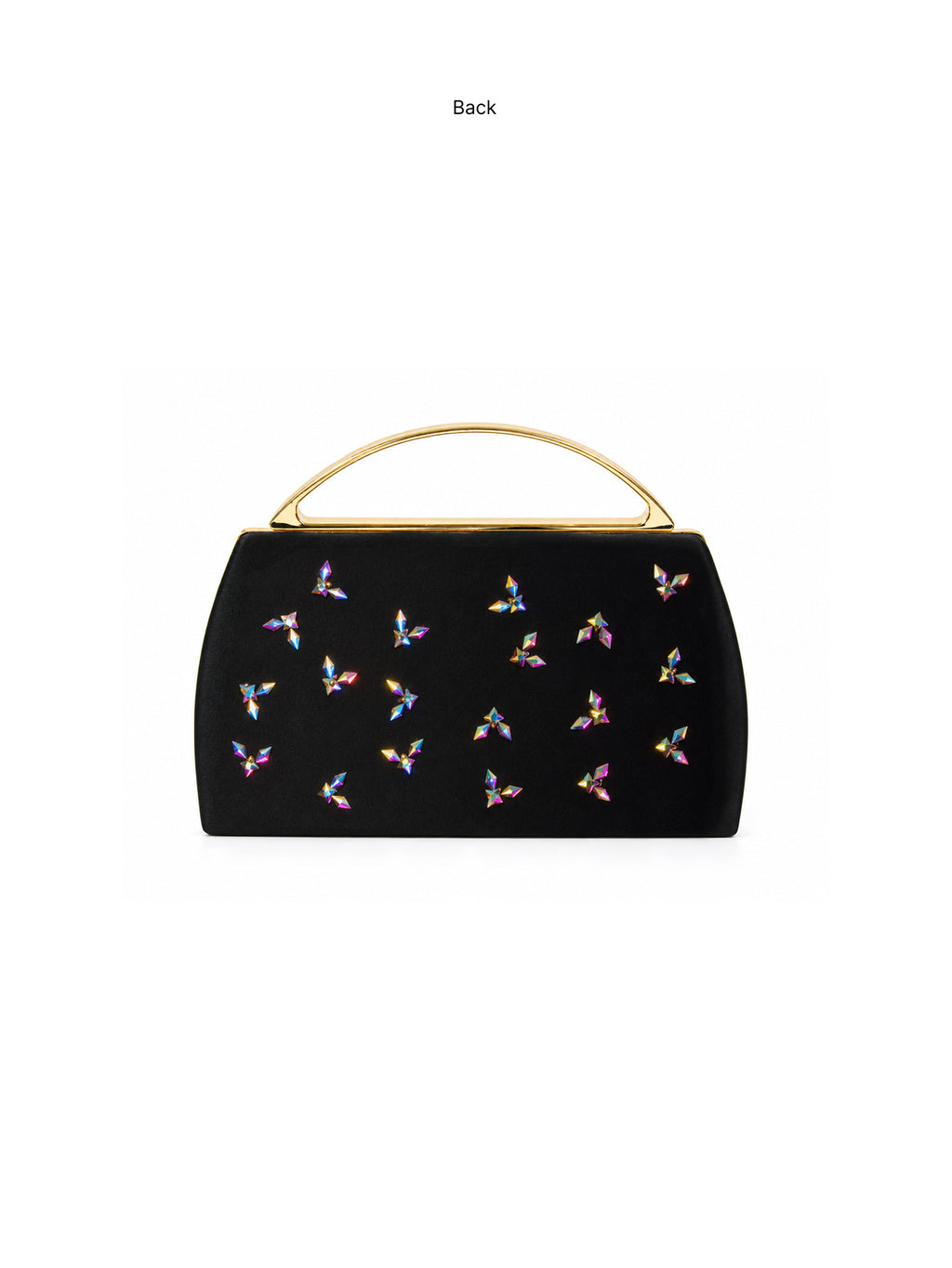 Prismara — Iridescent Crystal Embellished Minaudière