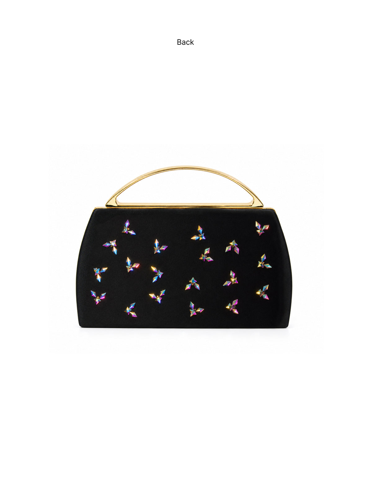 Prismara — Iridescent Crystal Embellished Minaudière