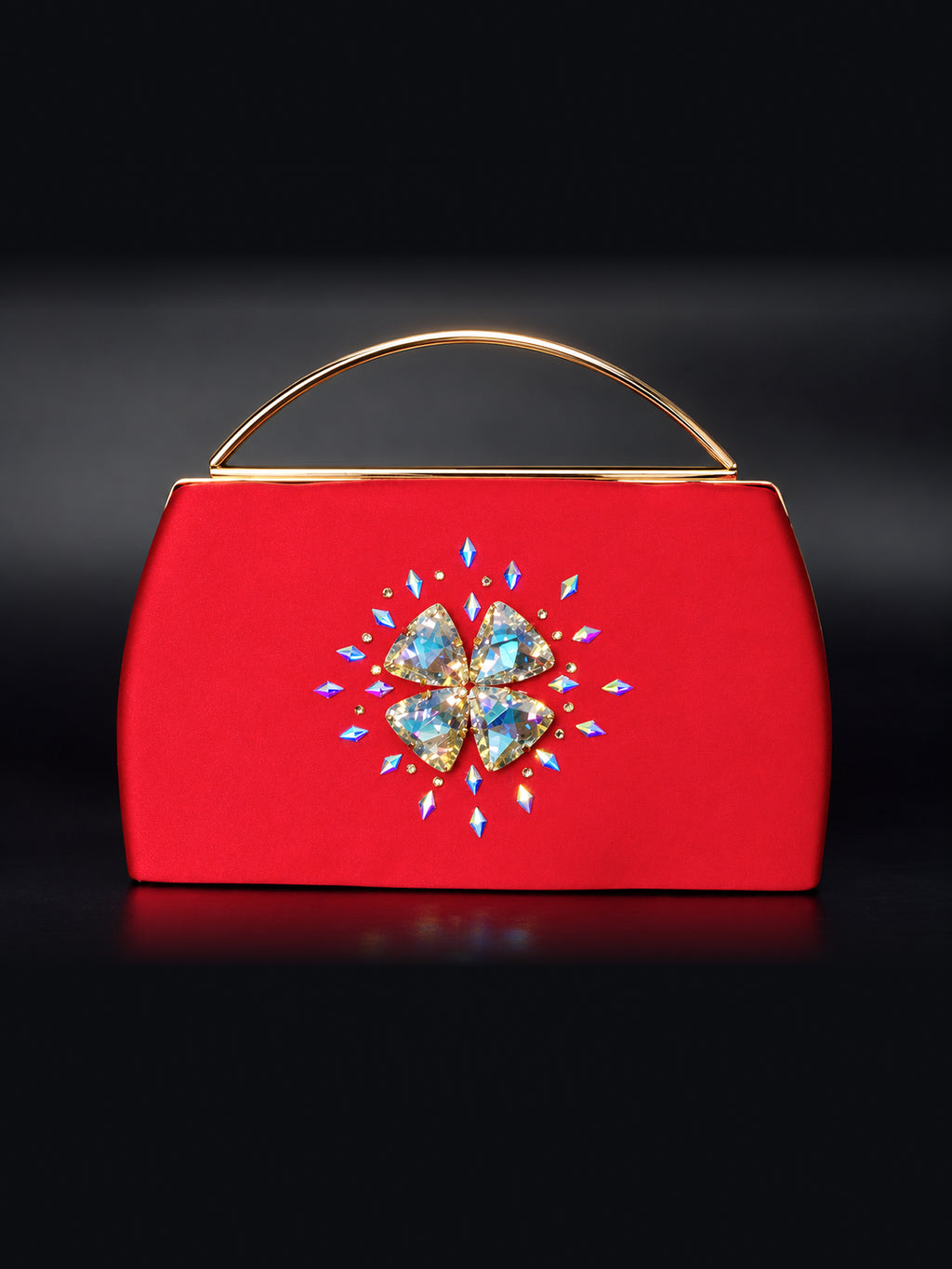 Rubelle — Crystal Bloom Minaudière